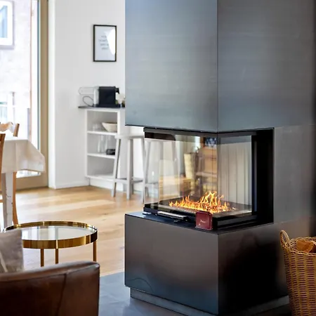 Apartman Ackerbuergerhaus - Historische Mit 4 Schlafzimmern, Kamin, Sauna, Balkon-terasse, Altstadt Und 5 Min Zu Fuss, Moderne Kueche, Parkplatz, Wlan